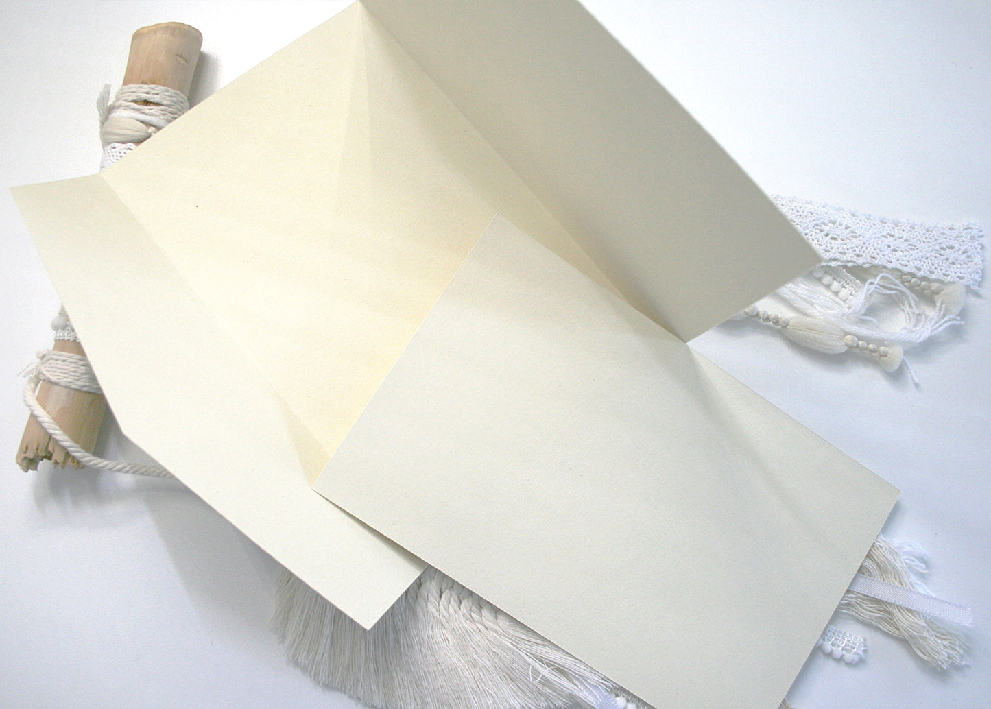 Tri Fold Wedding Envelope with pocket Cards & Envelope Template SVG n.4 Craftie Cactus