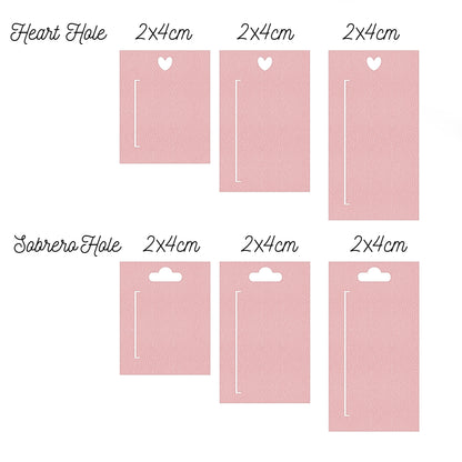 Barrettes Display Card Svg | Hair Packaging Card Template | Small Business Packaging
