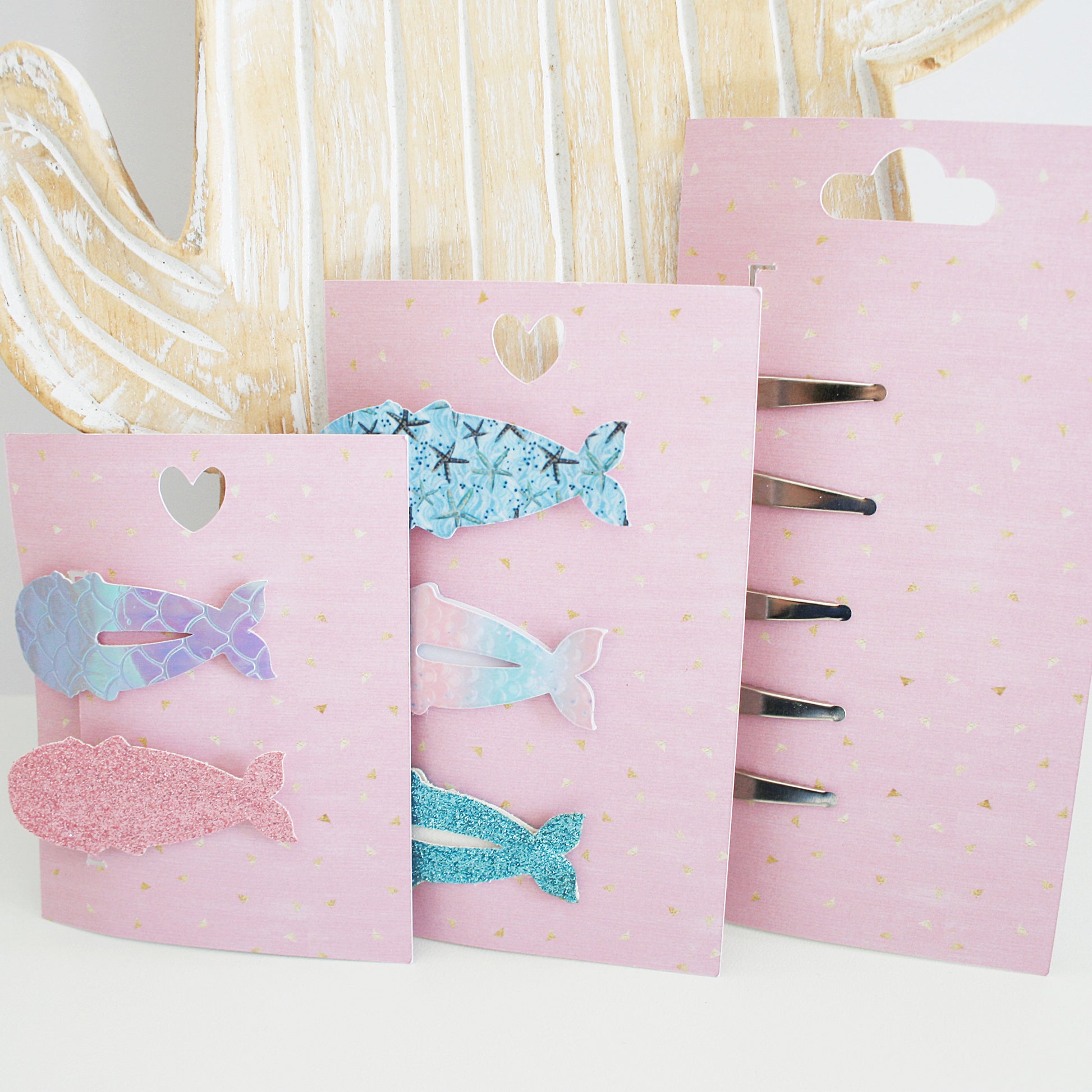 Barrettes Display Card Svg | Hair Packaging Card Template | Small Business Packaging