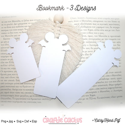BatMouse Bookmark,Blank Bookmark template, Cute Bookmark,Reading Accessories,Bookmark Cricut