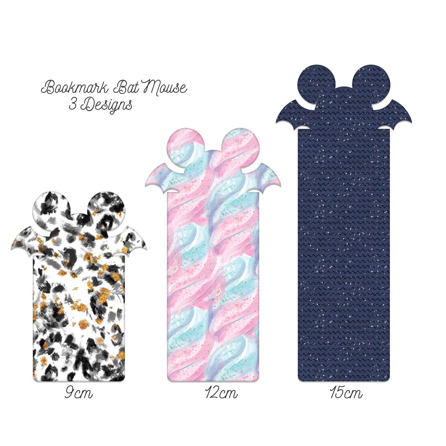 BatMouse Bookmark,Blank Bookmark template, Cute Bookmark,Reading Accessories,Bookmark Cricut