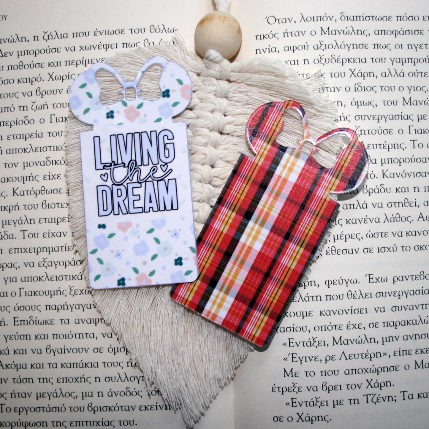 Girl Mouse Bookmark Svg for Book Lovers| Diy Bookmark Template| Cute Reading Accessories Svg