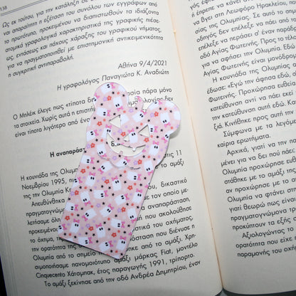 Halloween Pumpkin Bookmark Svg for Book Lovers| Diy Bookmark Template| Cute Reading Accessories Svg