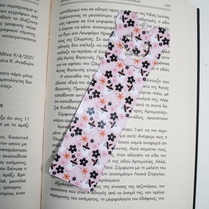 Halloween Pumpkin Bookmark Svg for Book Lovers| Diy Bookmark Template| Cute Reading Accessories Svg