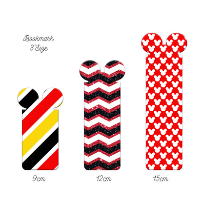Mouse Bookmark Svg for Book Lovers| Diy Bookmark Template| Cute Reading Accessories Svg