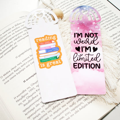 Rainbow Bookmark Svg for Book Lovers| Diy Bookmark Template| Cute Reading Accessories Svg