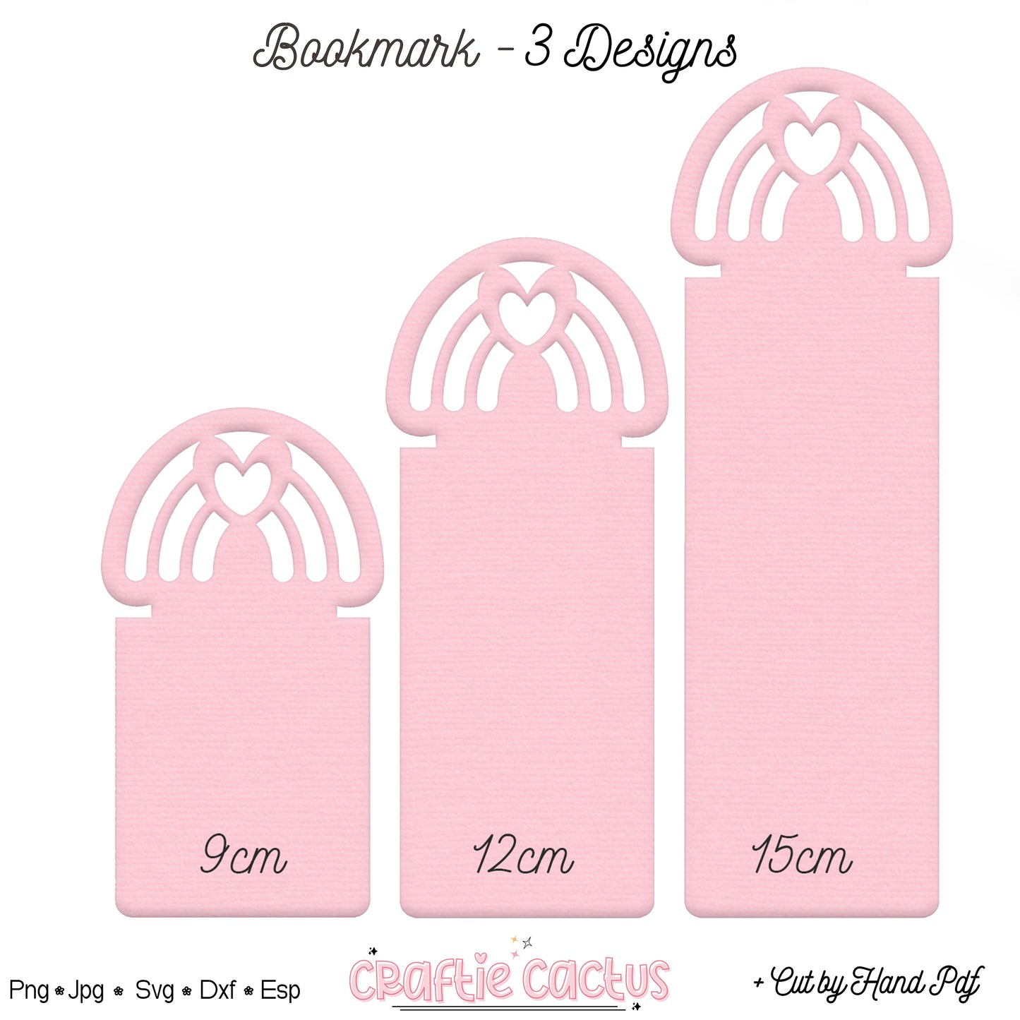 Rainbow Bookmark Svg for Book Lovers| Diy Bookmark Template| Cute Reading Accessories Svg