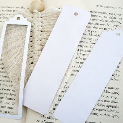 Rectangle Bookmark Svg for Book Lovers| Diy Bookmark Template| Cute Reading Accessories Svg