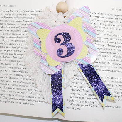 Butterfly Badge Rosette for Birthday | DIY Birthday Party Favors | Rosette Badge svg