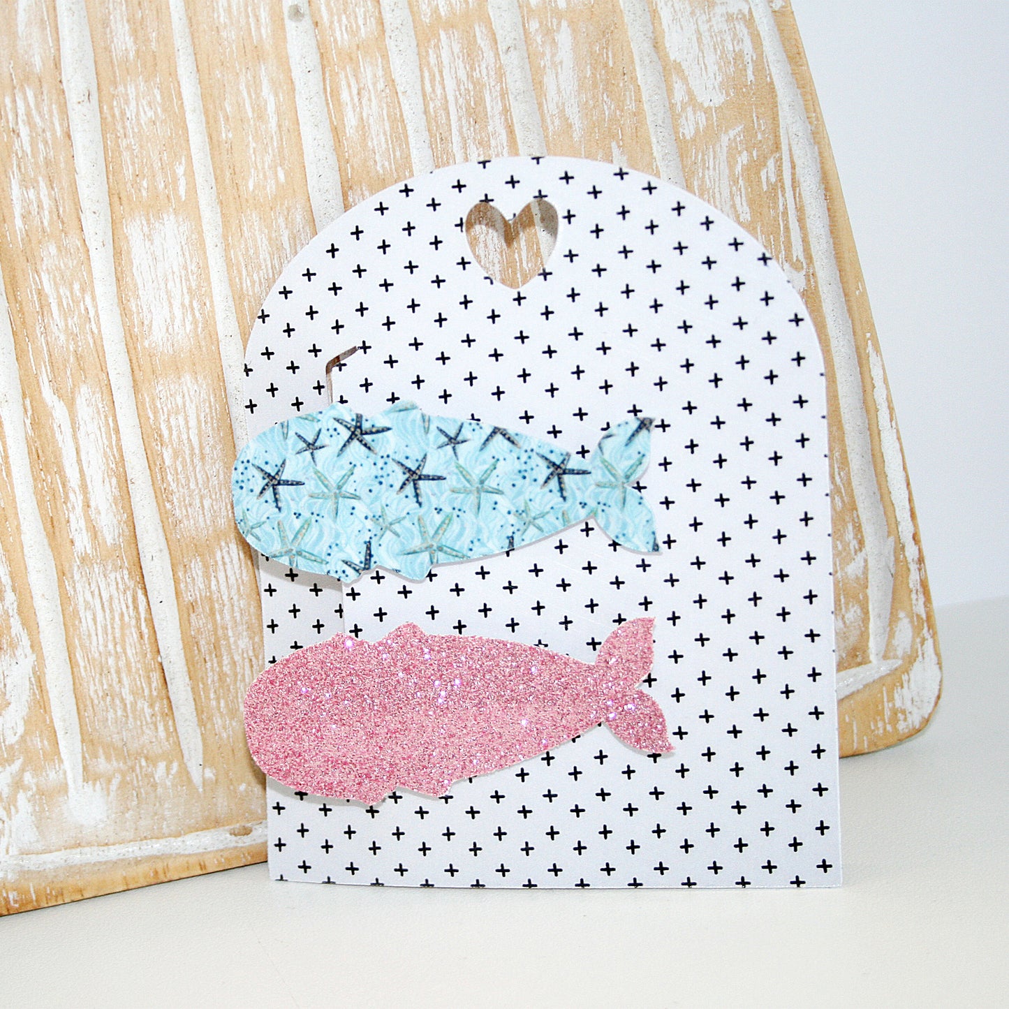 Rounded Barrettes Display Card Svg | Hair Packaging Card Template | Small Business Packaging