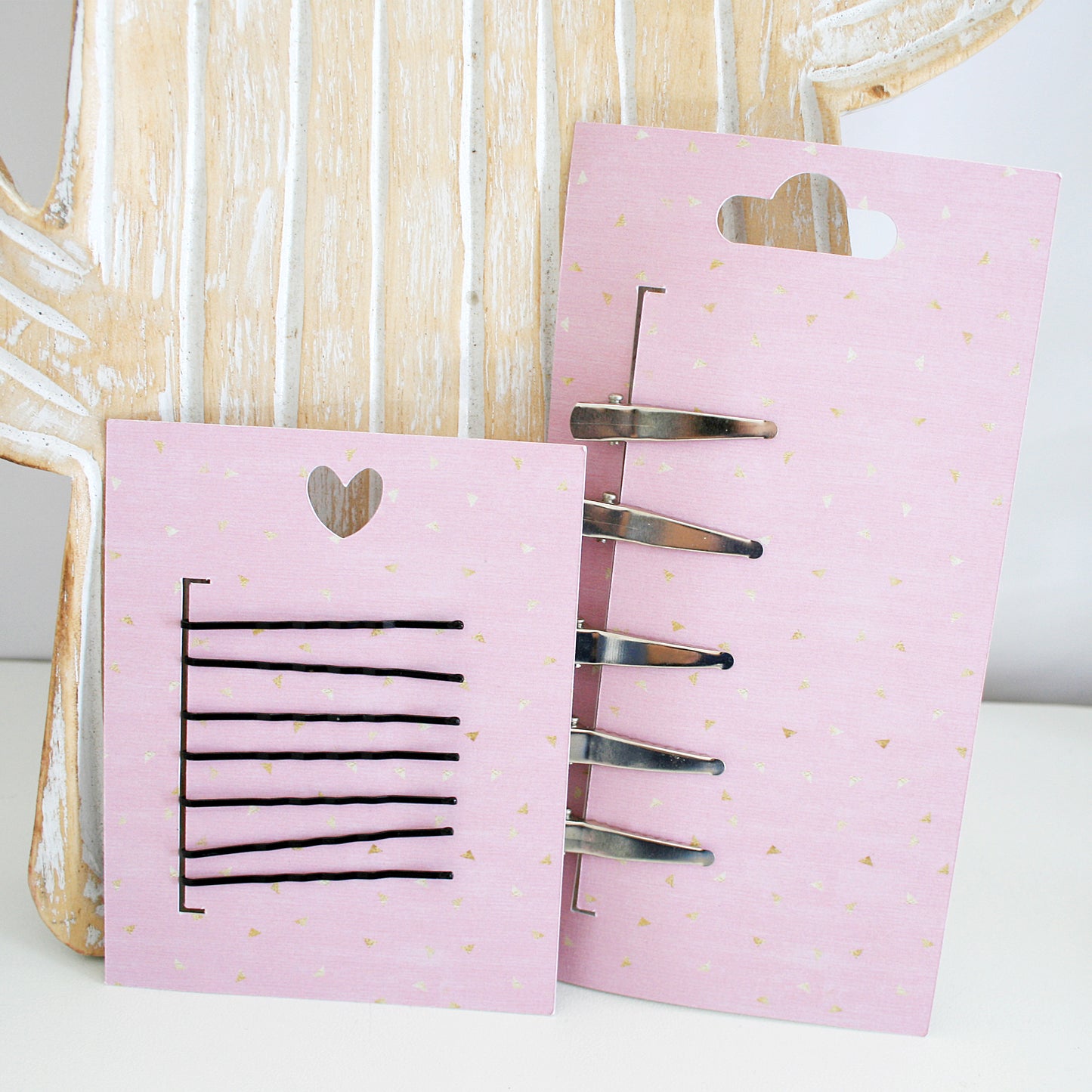 Barrettes Display Card Svg | Hair Packaging Card Template | Small Business Packaging