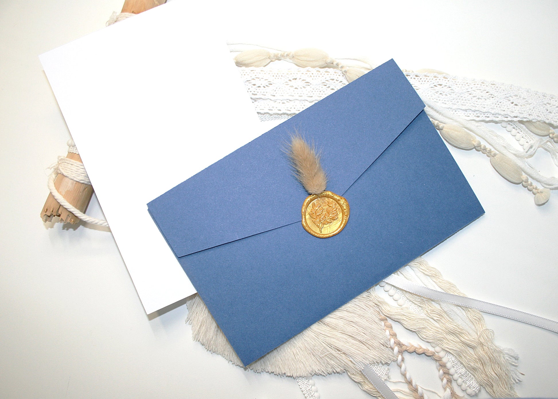 Tri Fold Wedding Envelope with pocket Cards & Envelope Template SVG n.4 Craftie Cactus