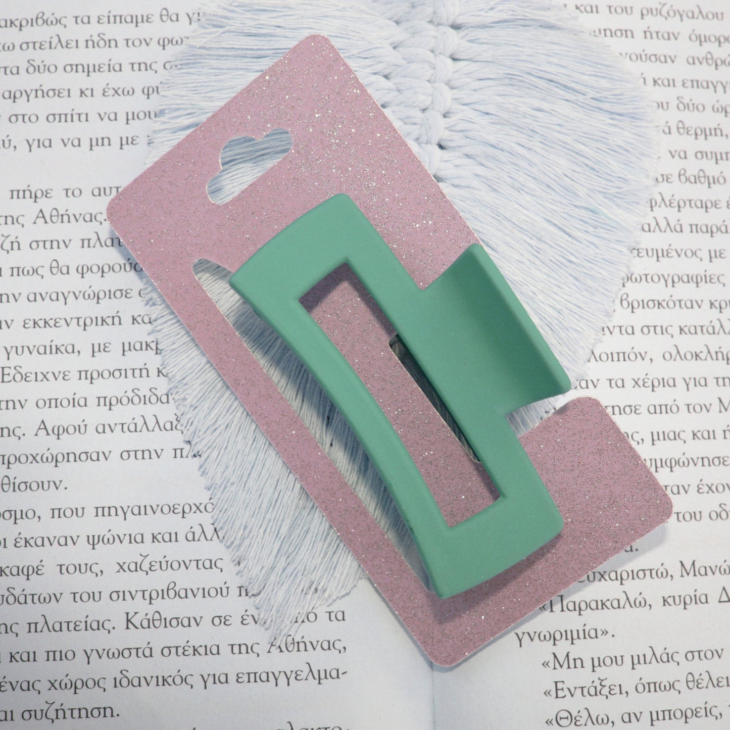 Hair Claw Display Card Template |Hair Claw Packaging Card Svg