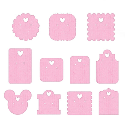 Earring Display Card Template |Jewelry Packaging Card Svg