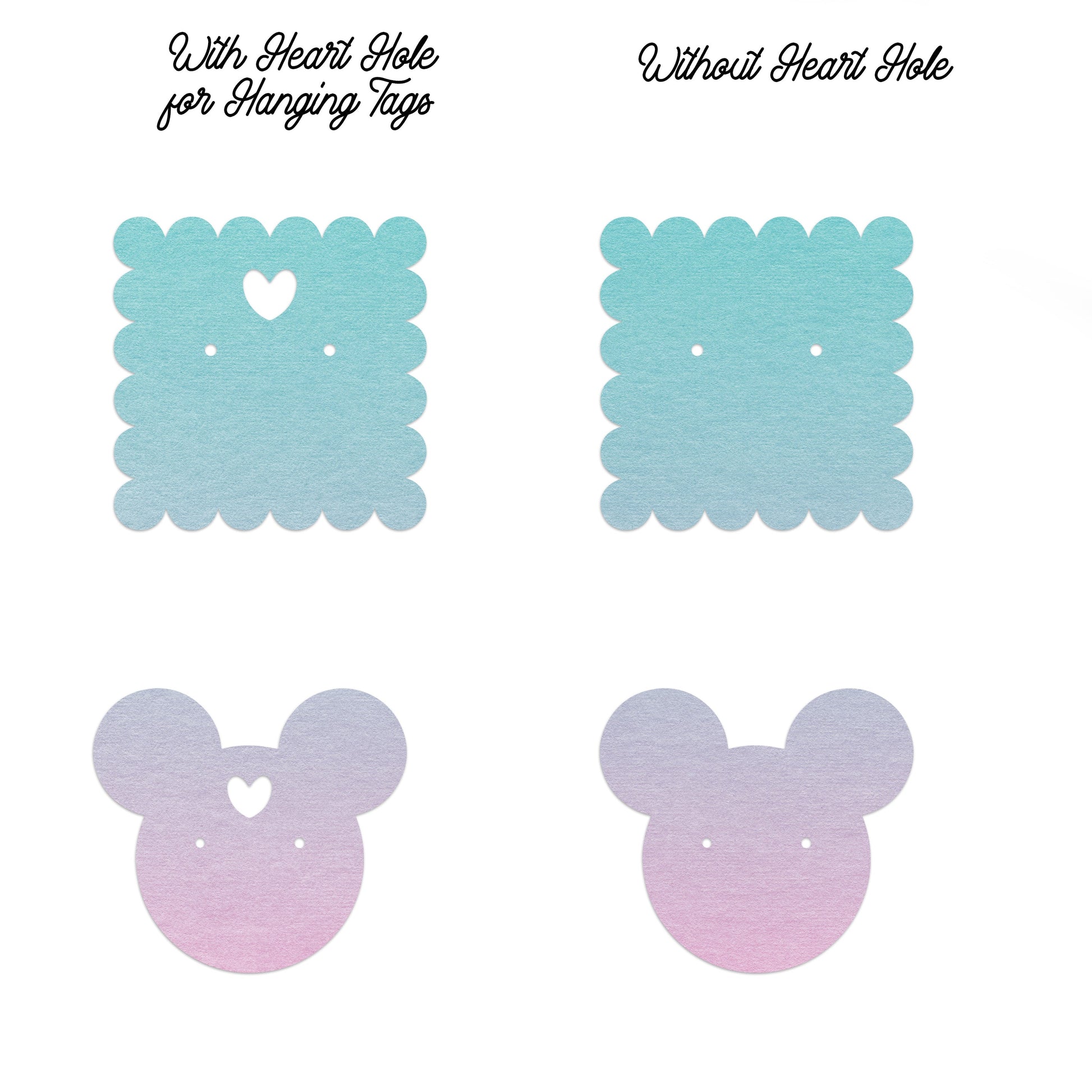 Earring Display Card Template |Jewelry Packaging Card Svg