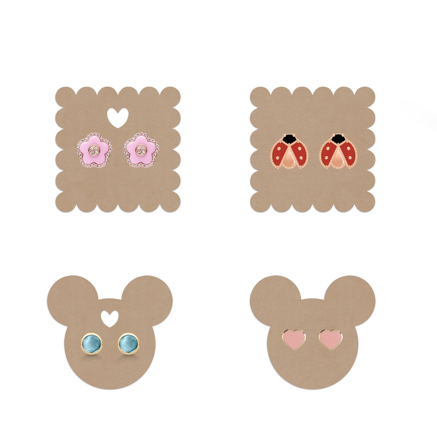 Earring Display Card Template |Jewelry Packaging Card Svg