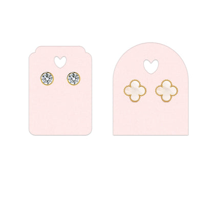 Earring Display Card Template |Jewelry Packaging Card Svg