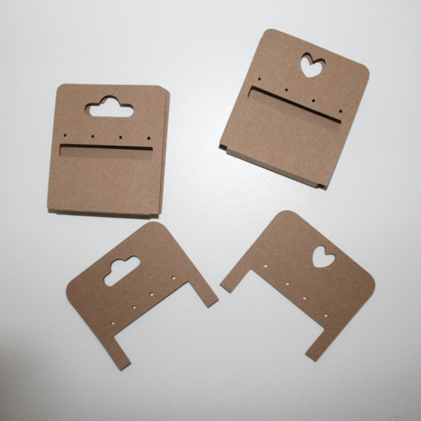Foldable Earring Display Card Template |Jewelry Packaging Card Svg