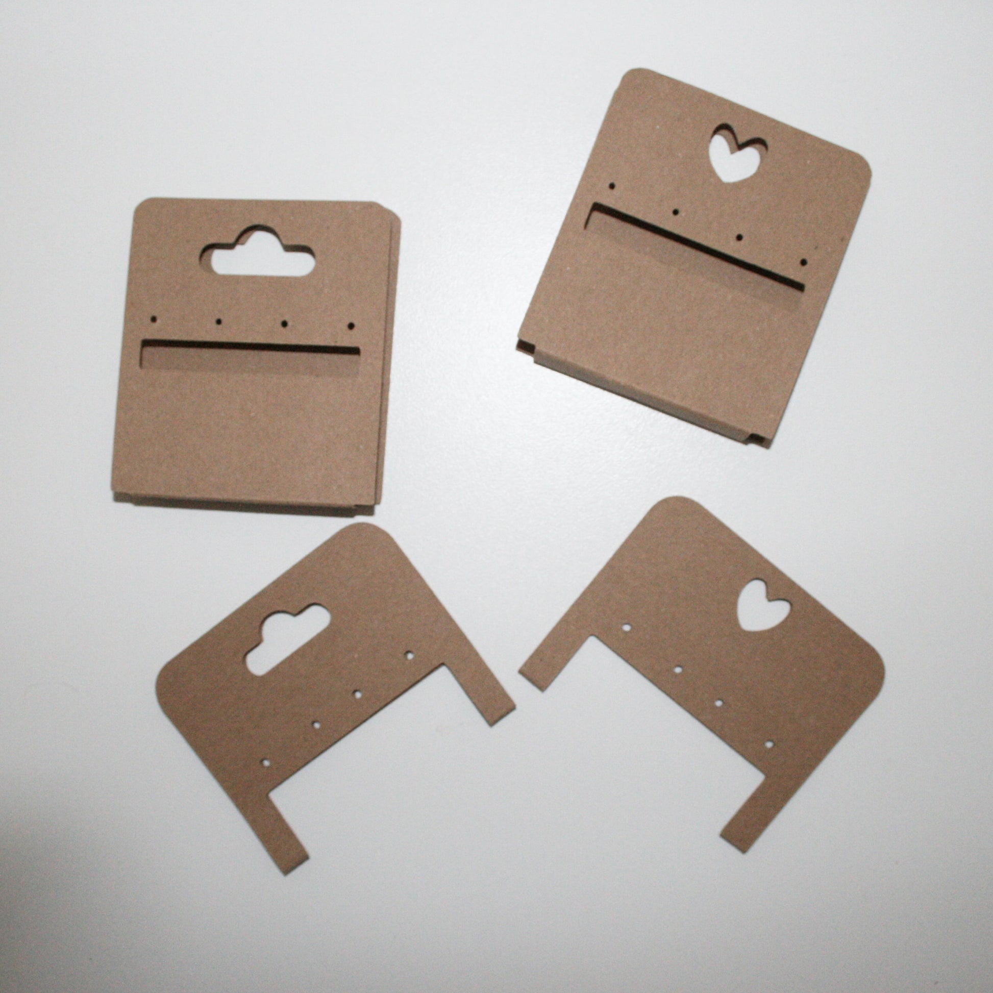Foldable Earring Display Card Template |Jewelry Packaging Card Svg