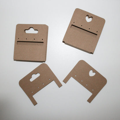 Foldable Earring Display Card Template |Jewelry Packaging Card Svg