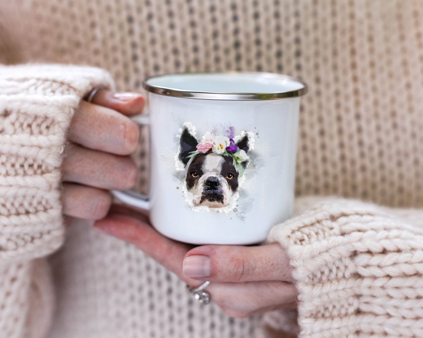 French Bulldog watercolor Clipart High resolution Craftie Cactus