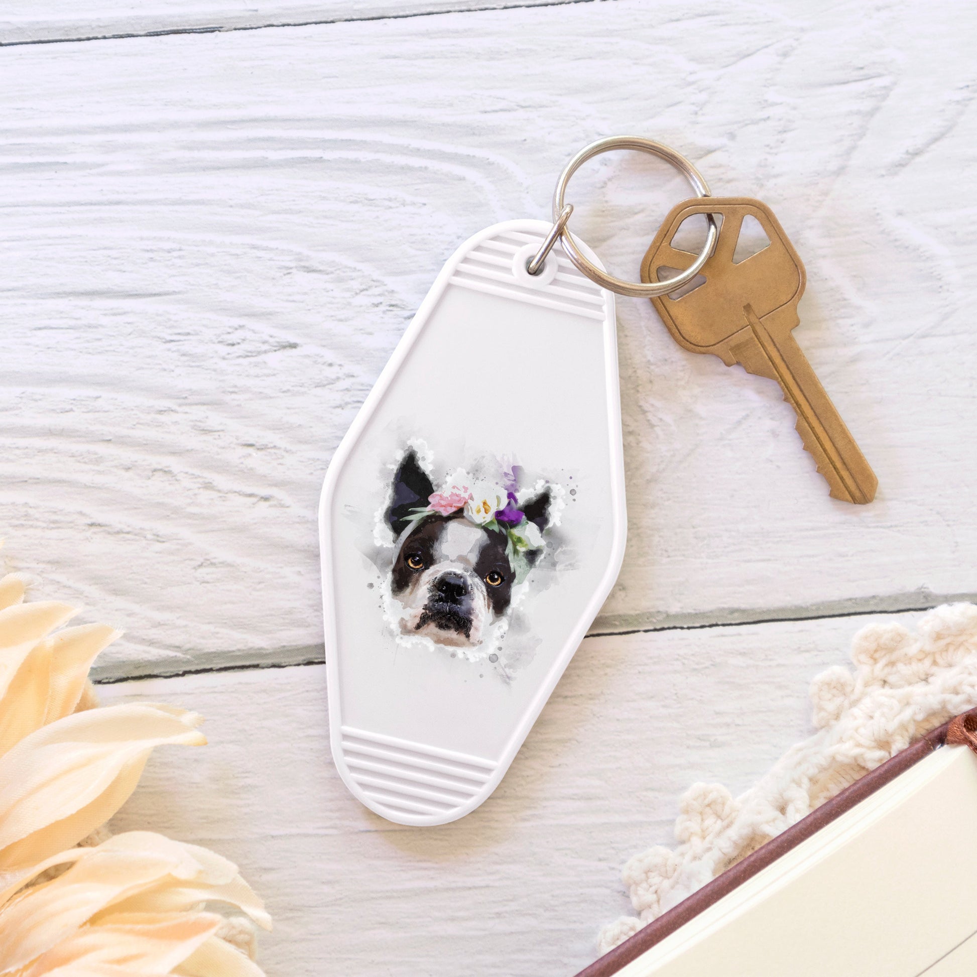 French Bulldog watercolor Clipart High resolution Craftie Cactus