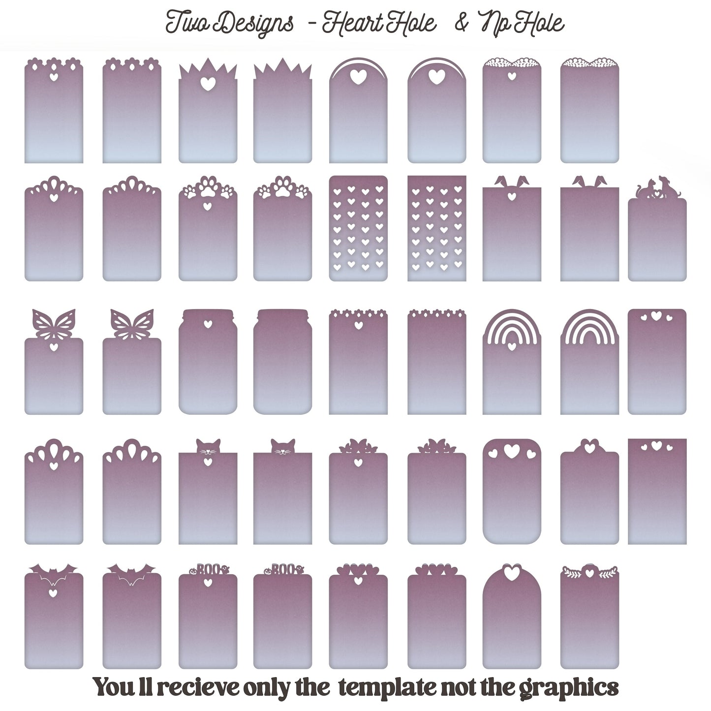 Gift Tag Template - Tags & Label Cut Files n.2 Craftie Cactus