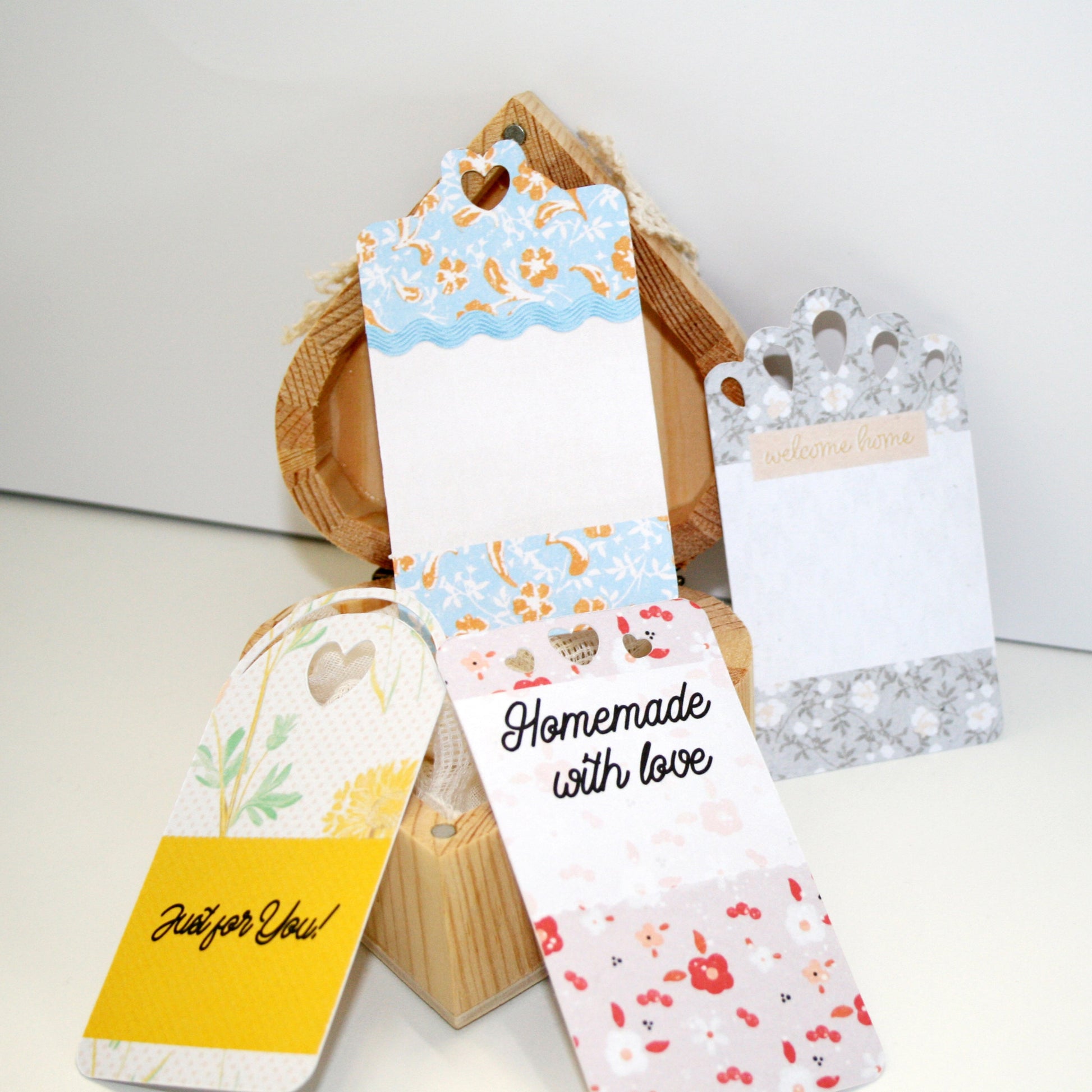 Gift Tag Template - Tags & Label Cut Files n.2 Craftie Cactus