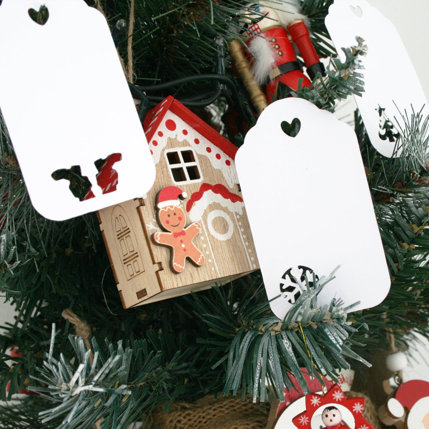 Christmas Gift Tag Template - Tags & Label Cut Files Craftie Cactus