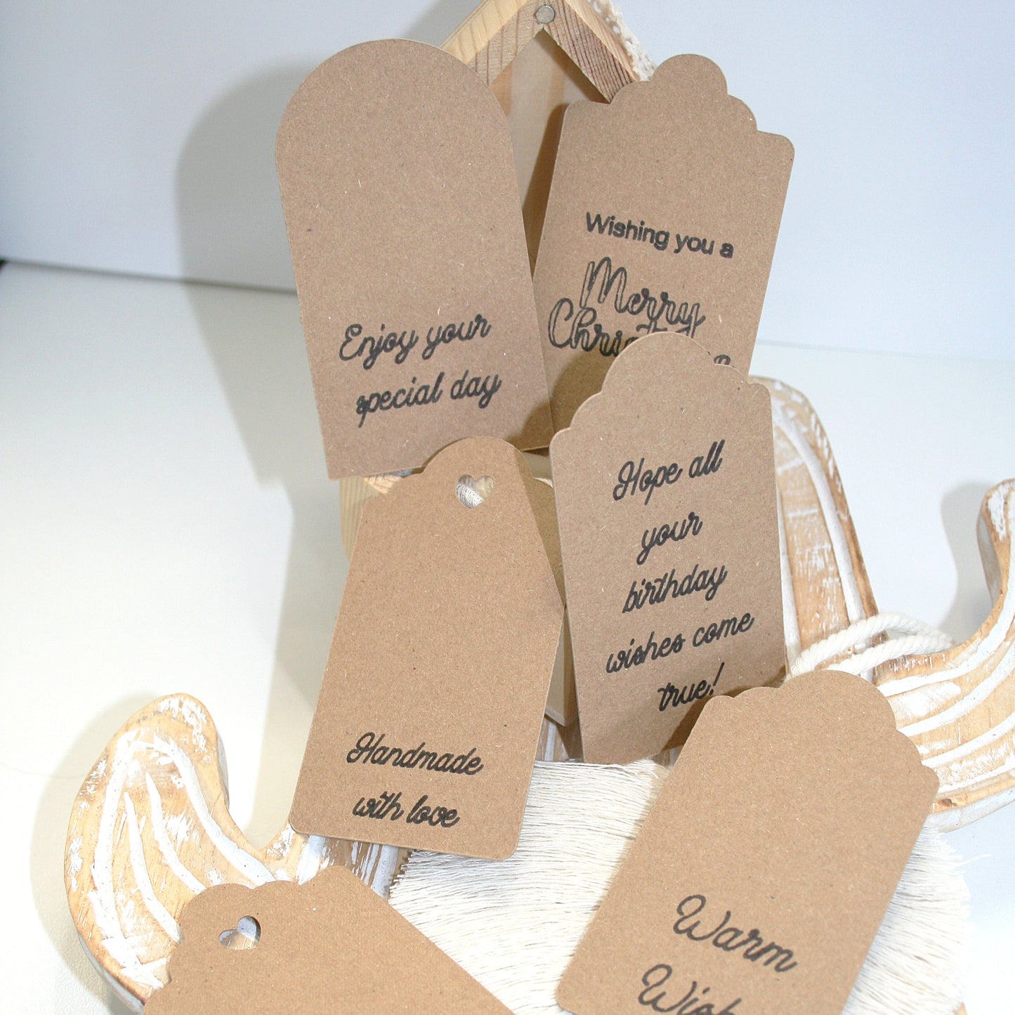 Gift Tag Template - Tags & Label Cut Files n.10 Craftie Cactus