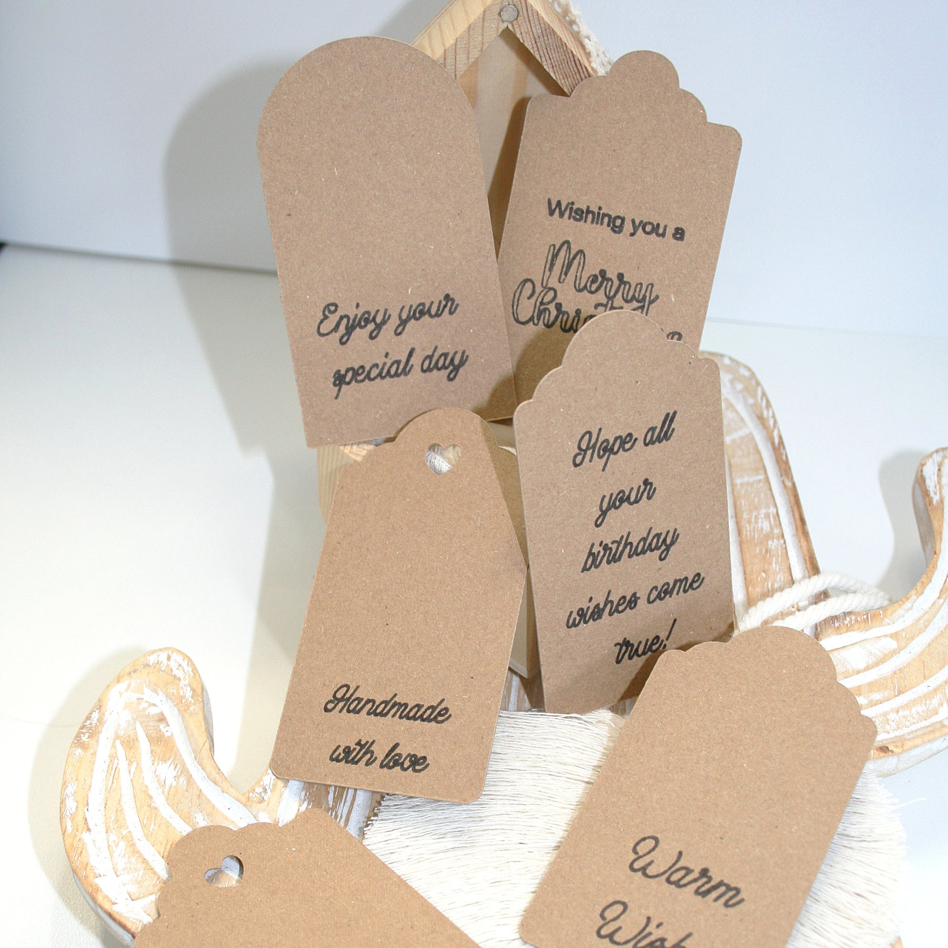 Gift Tag Template - Tags & Label Cut Files n.10 Craftie Cactus