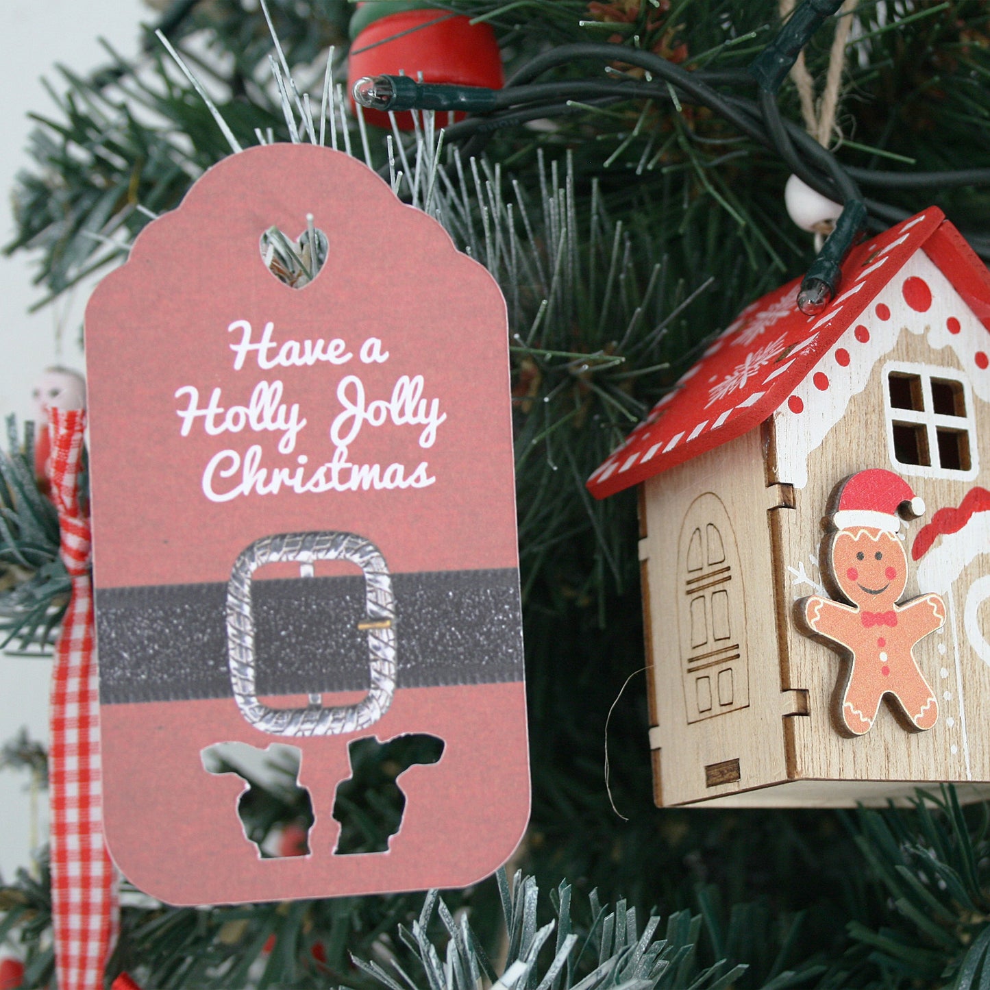 Christmas Gift Tag Template - Tags & Label Cut Files Craftie Cactus