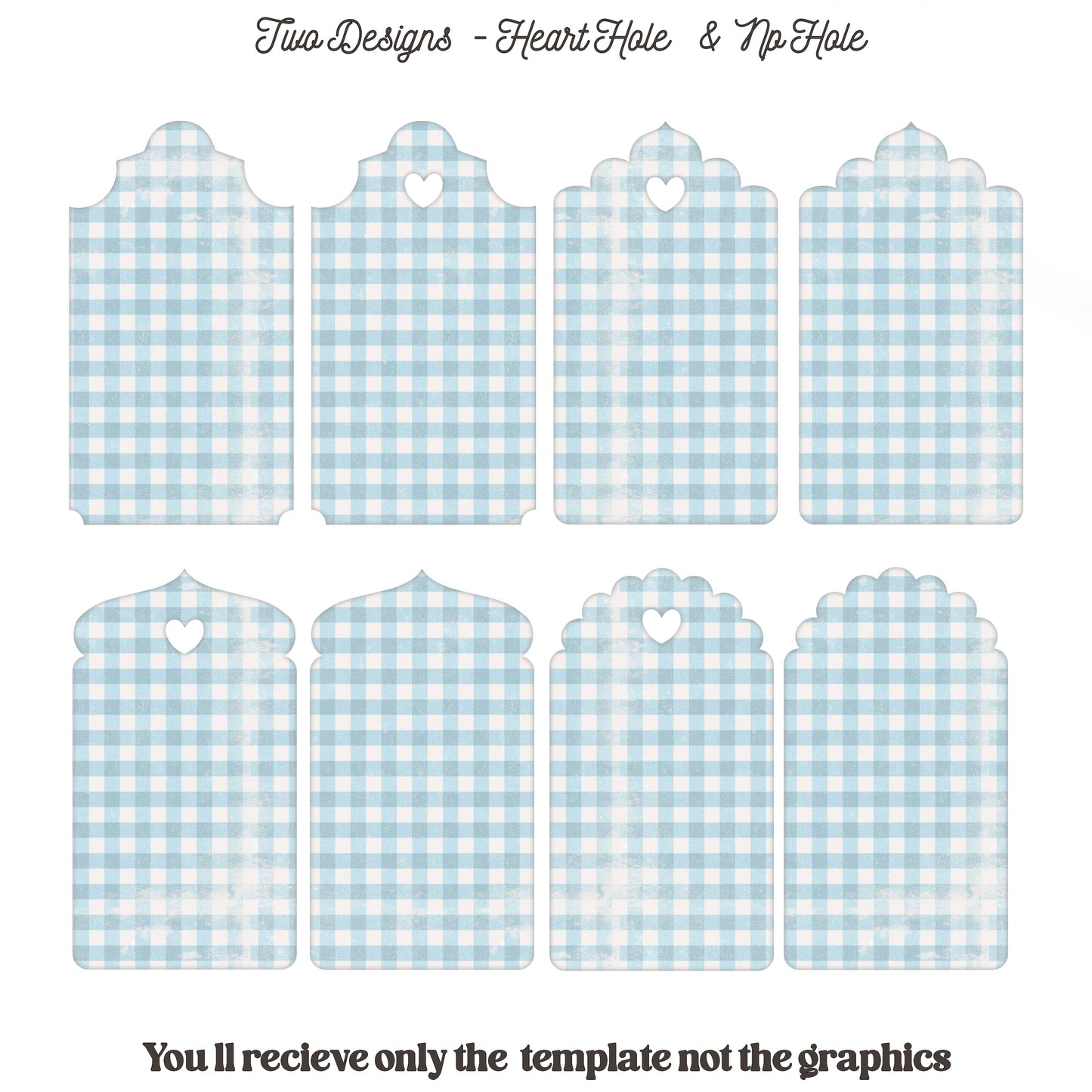 Gift Tag Template - Tags & Label Cut Files n.12 Craftie Cactus