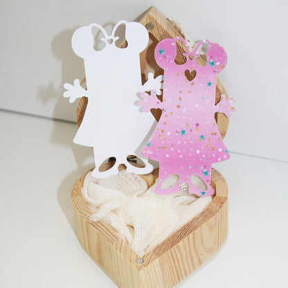 Gift Tag Template - Tags & Label Cut Files n.3 Craftie Cactus