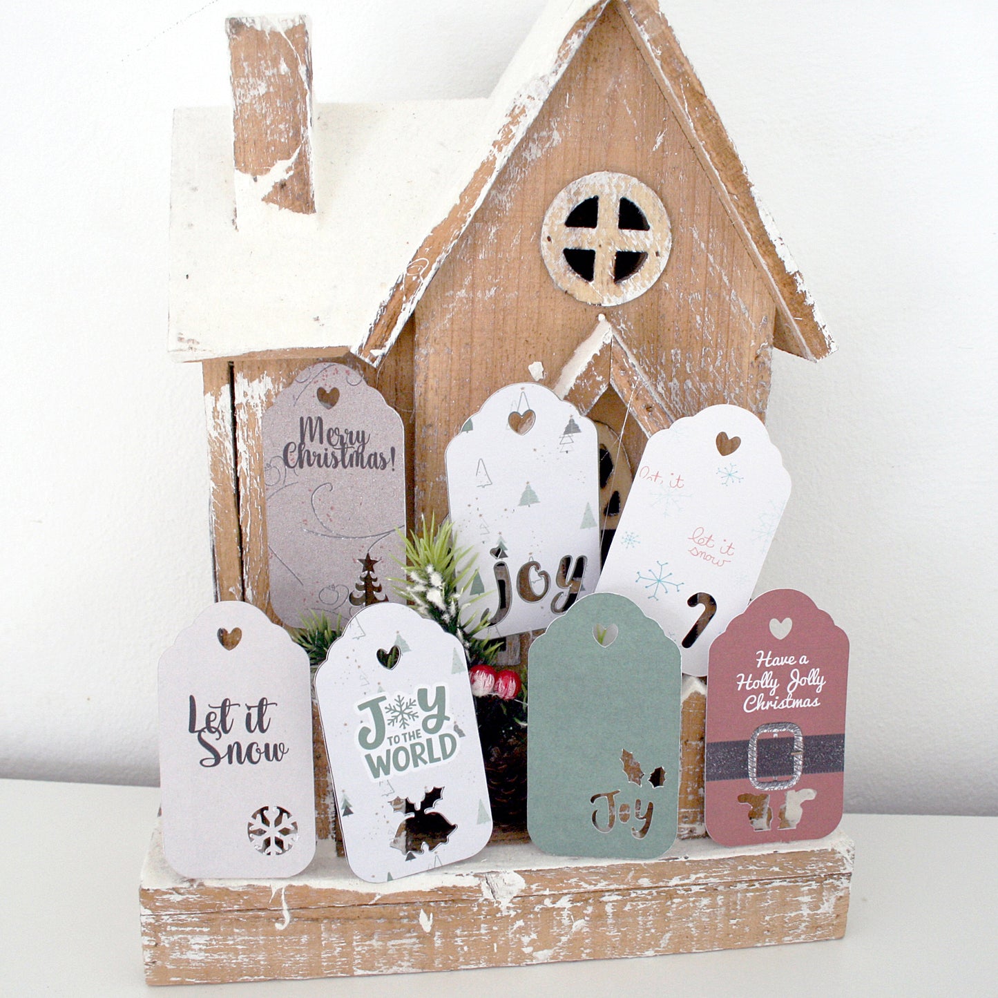 Christmas Gift Tag Template - Tags & Label Cut Files Craftie Cactus