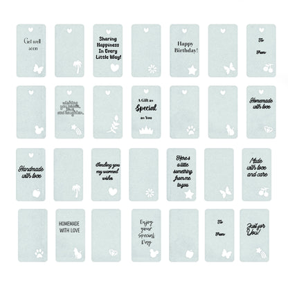 Gift Tag Template - Tags & Label Cut Files n.1 Craftie Cactus