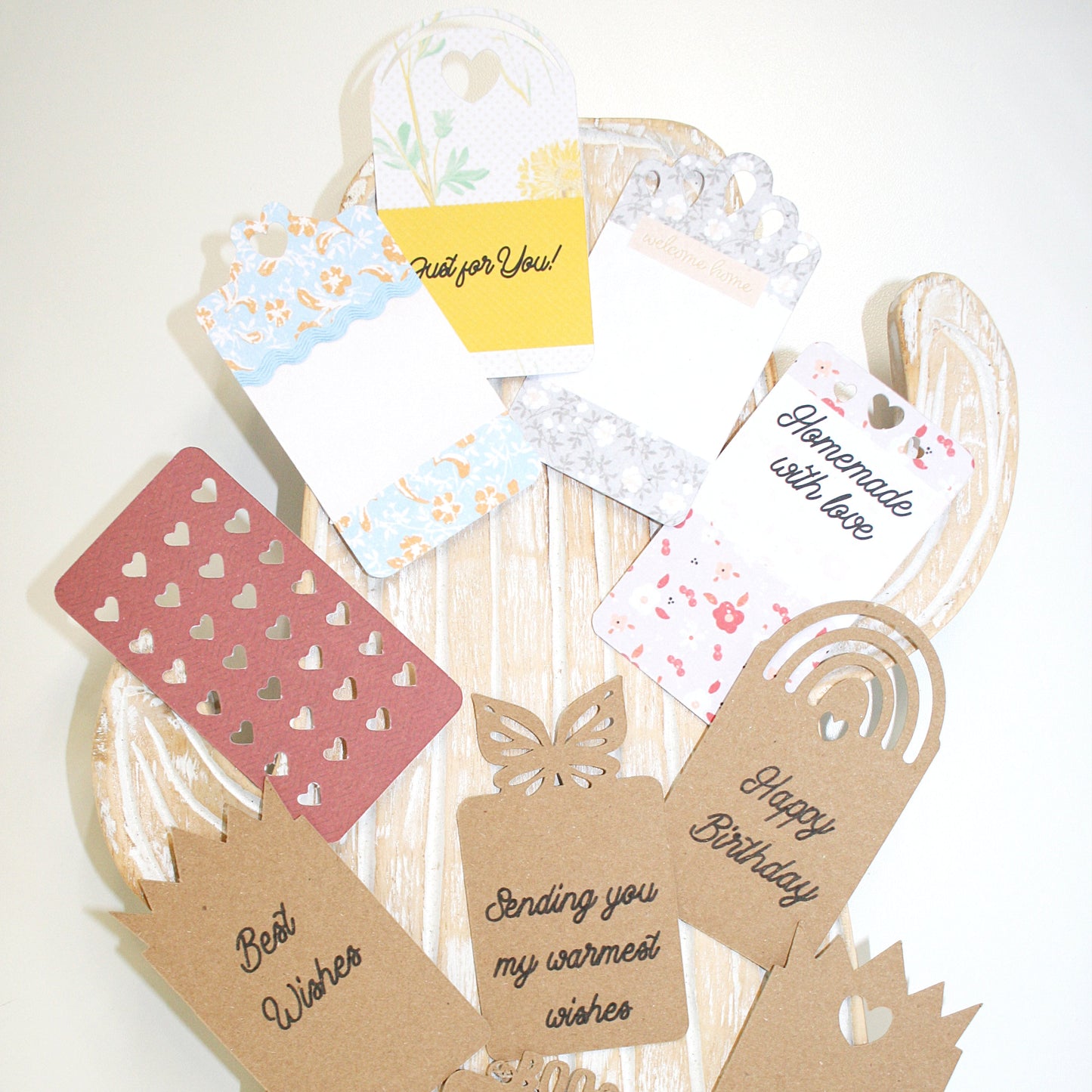 Gift Tag Template - Tags & Label Cut Files n.2 Craftie Cactus