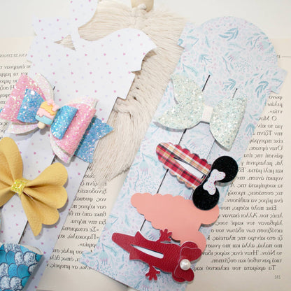 Display Card Template for Hair Bow | Bow Display Card Template | Packaging Card Svg
