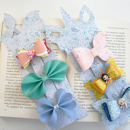 Display Card Template for Hair Bow | Bow Display Card Template | Packaging Card Svg