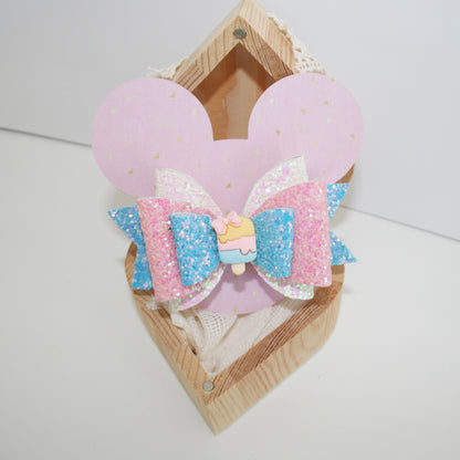 Display Card for Hair Bow | Bow Display Card Template | Packaging Card Svg