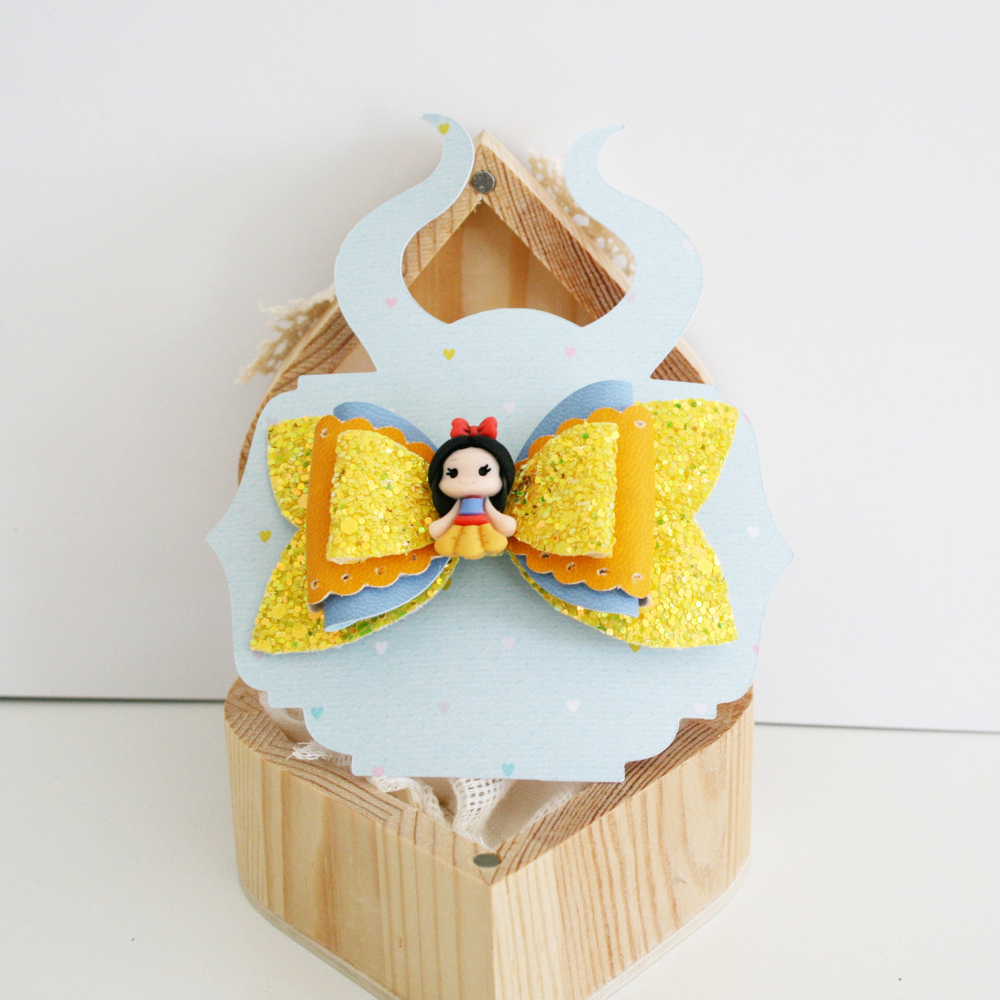 Display Card Template for Hair Bow | Bow Display Card Template | Packaging Card Svg