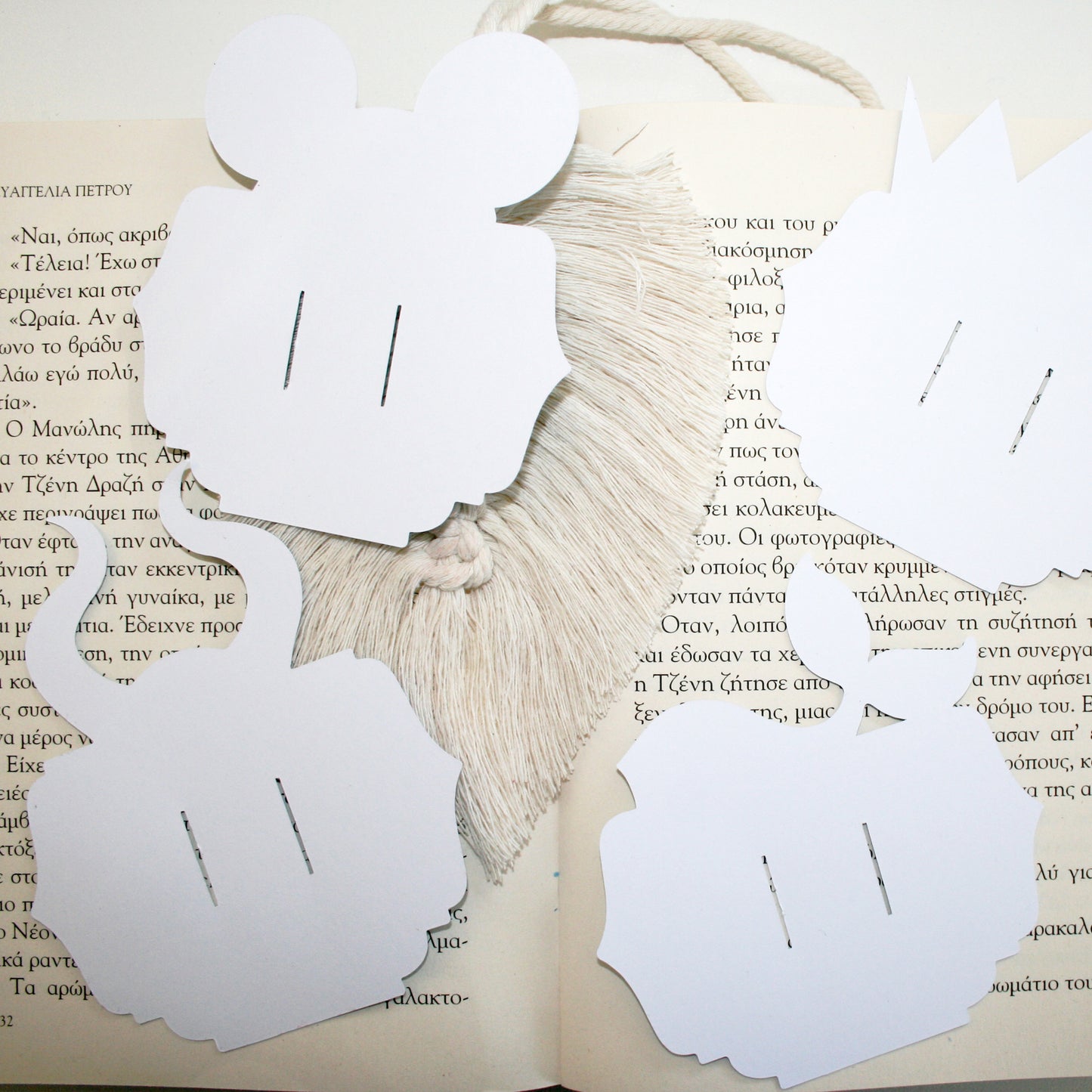 Display Card Template for Hair Bow | Bow Display Card Template | Packaging Card Svg