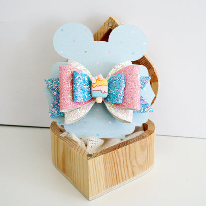 Display Card Template for Hair Bow | Bow Display Card Template | Packaging Card Svg