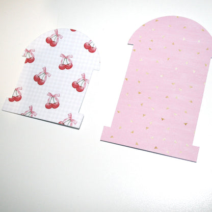 Hair Ties Display Card Template |Hair Accesories Packaging Card Svg B