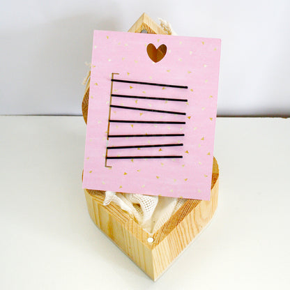 Barrettes Display Card Svg | Hair Packaging Card Template | Small Business Packaging