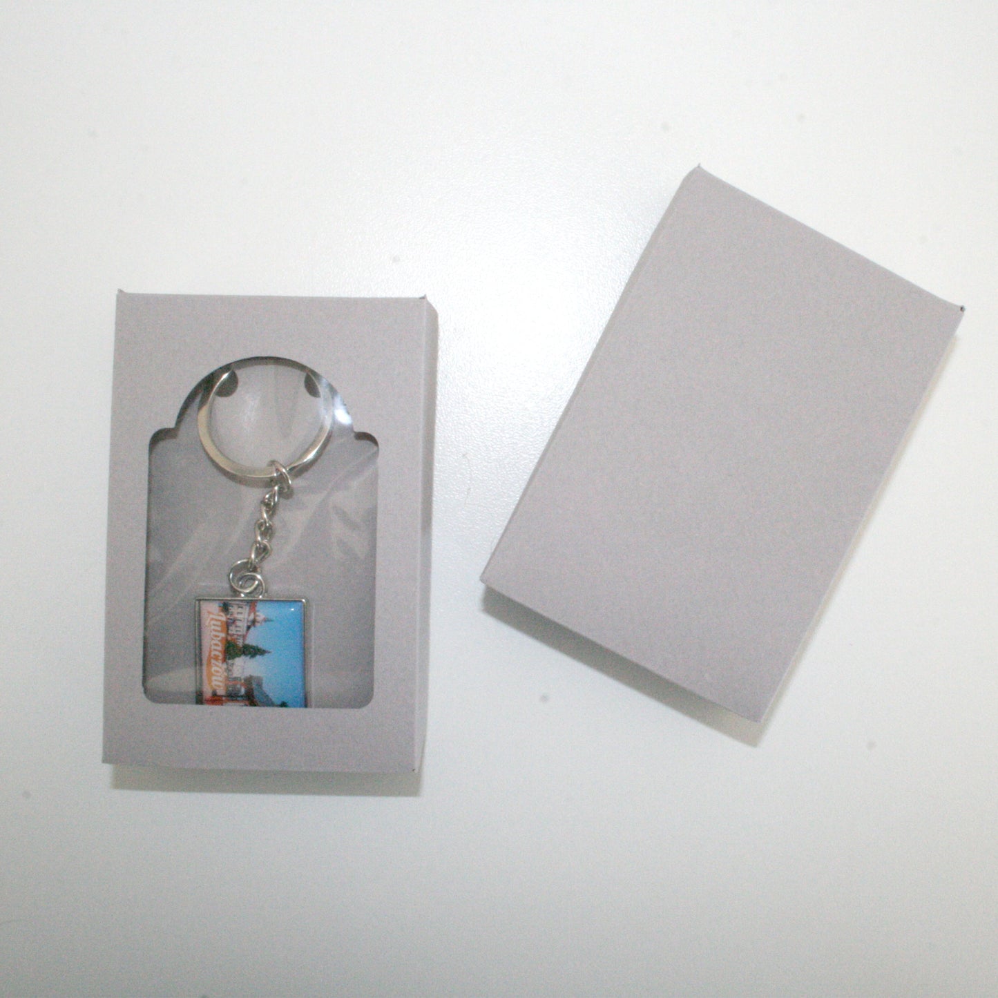 Boho Box Template with Window for Keychain Packaging Craftie Cactus