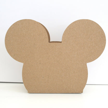 Mouse Treat Box Template Svg - Boy Party Packaging Craftie Cactus