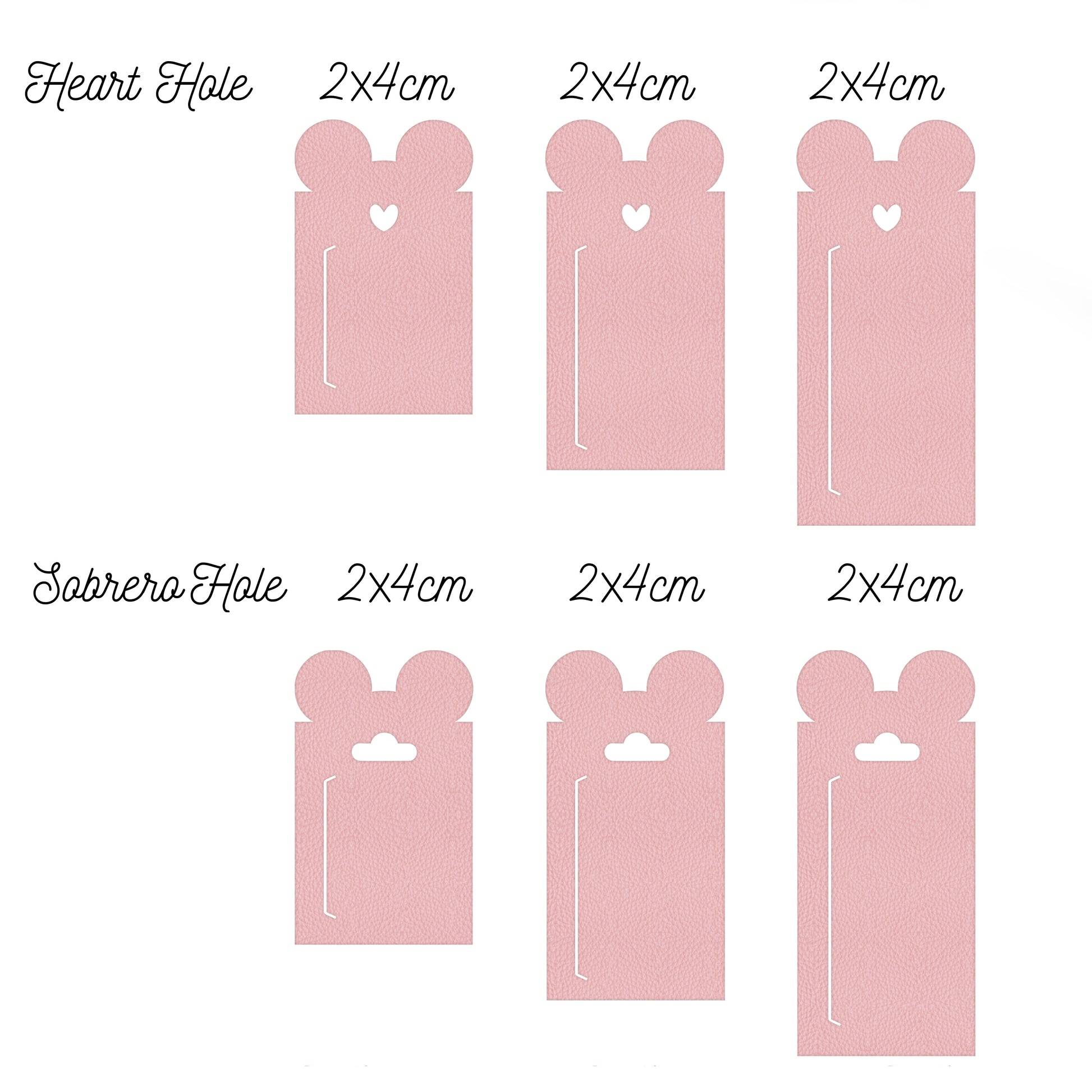 Mouse Barrettes Display Card Svg | Hair Packaging Card Template | Small Business Packaging