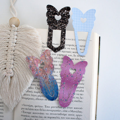 Butterfly Paperclip Bookmark Svg Template for Book Lovers | Cute Reading Accessories | Bookmark Cut Files | Gifts for book lovers