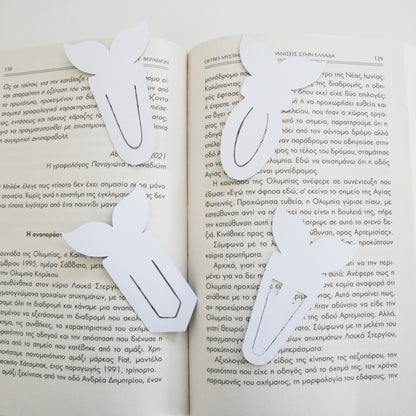 Mermaid Paperclip Bookmark Svg Template for Book Lovers | Cute Reading Accessories | Bookmark Cut Files | Gifts for book lovers